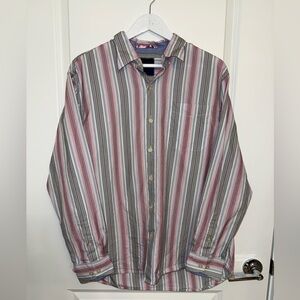 Tommy Bahama Multicolor Striped Button-Down Shirt